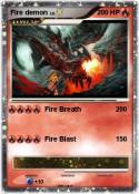 Fire demon