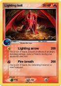 Lighting bolt