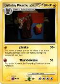 birthday Pikach