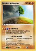 Factores ambien