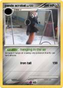 panda acrobat