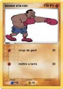 boxeur a la