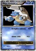 Mega blastoise