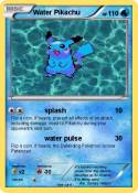 Water Pikachu