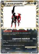 arceus posseder