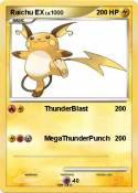 Raichu EX