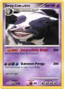 Derpy Cow