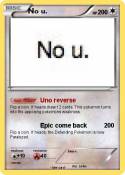 No u.