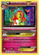 rainbow colors