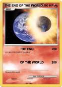 THE END OF THE