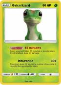 Geico lizard