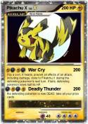 Pikachu X