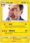 nose man