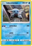 baby yoda blue