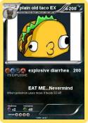 plain old taco