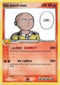 one punch man