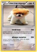 chien trop mign