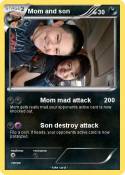 Mom and son