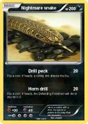 Nightmare snake