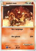 molten man
