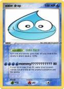 water drop