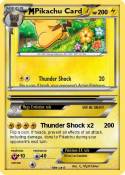 Pikachu Card