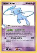 mew ex shiny