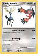 x and y legends