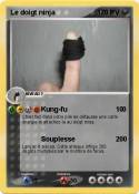 Le doigt ninja