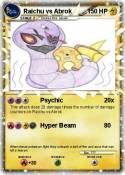 Raichu vs Abrok