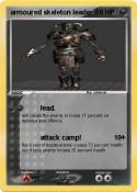 armoured skelet
