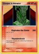 Creeper in