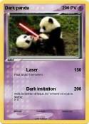 Dark panda