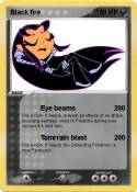 Black fire