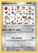 spanish phonics