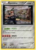 Operator