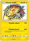 Pikachu & Ash