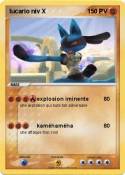 lucario niv X