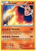 the flame