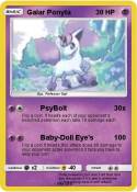 Galar Ponyta