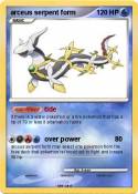 arceus serpent