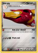 Iron pig