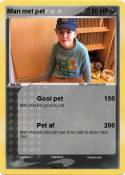 Man met pet