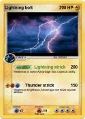 Lightning bolt