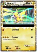 Pikachu X