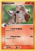 Singing graffit