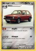 WV Golf 1 GTI