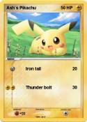 Ash`s Pikachu