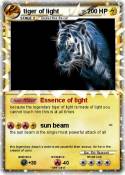 tiger of light