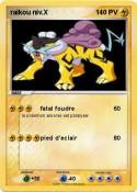 raikou niv.X